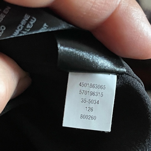 MHBM Black Dress.NWT Size 0. - Picture 9 of 11